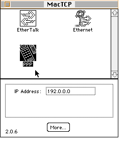 MacTCP Screen 1